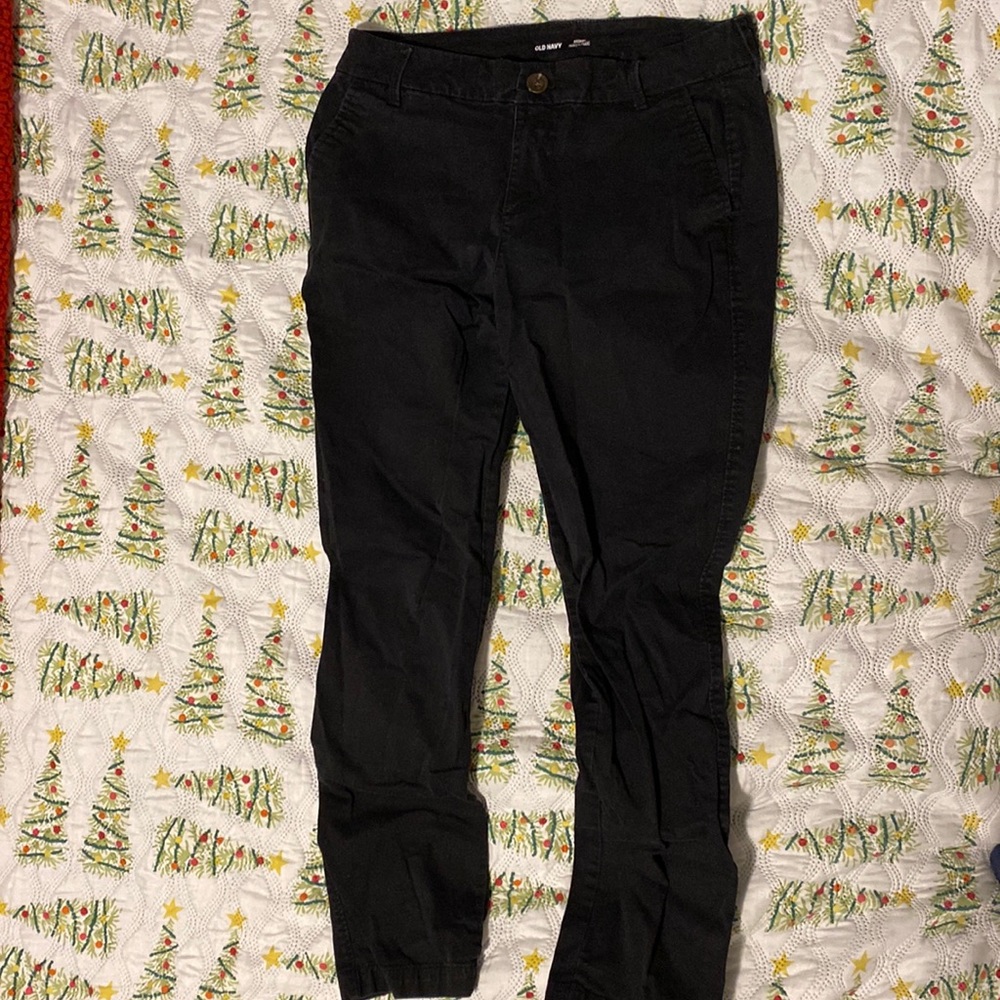 Old navy black school pants